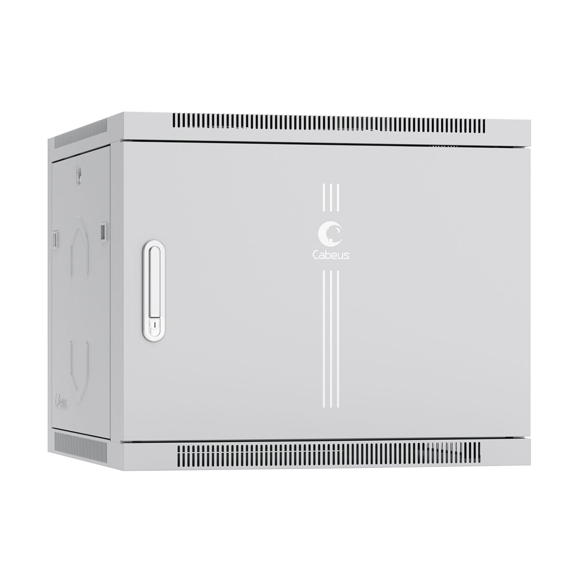 Cabeus SH-05F-9U60/60m Шкаф телекоммуникационный настенный 19" 9U 600x600x501mm (ШхГхВ) дверь металл