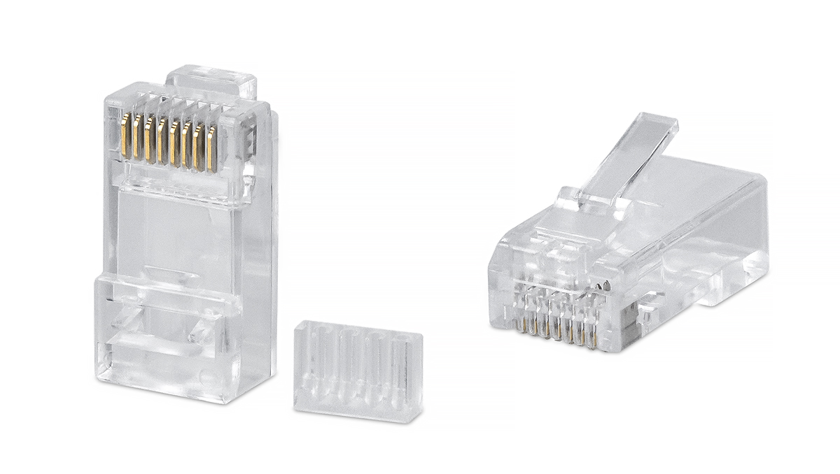 Коннектор RJ45 8P8C Cat.6 Cabeus 8P8C-C6-TWP неэкранированный