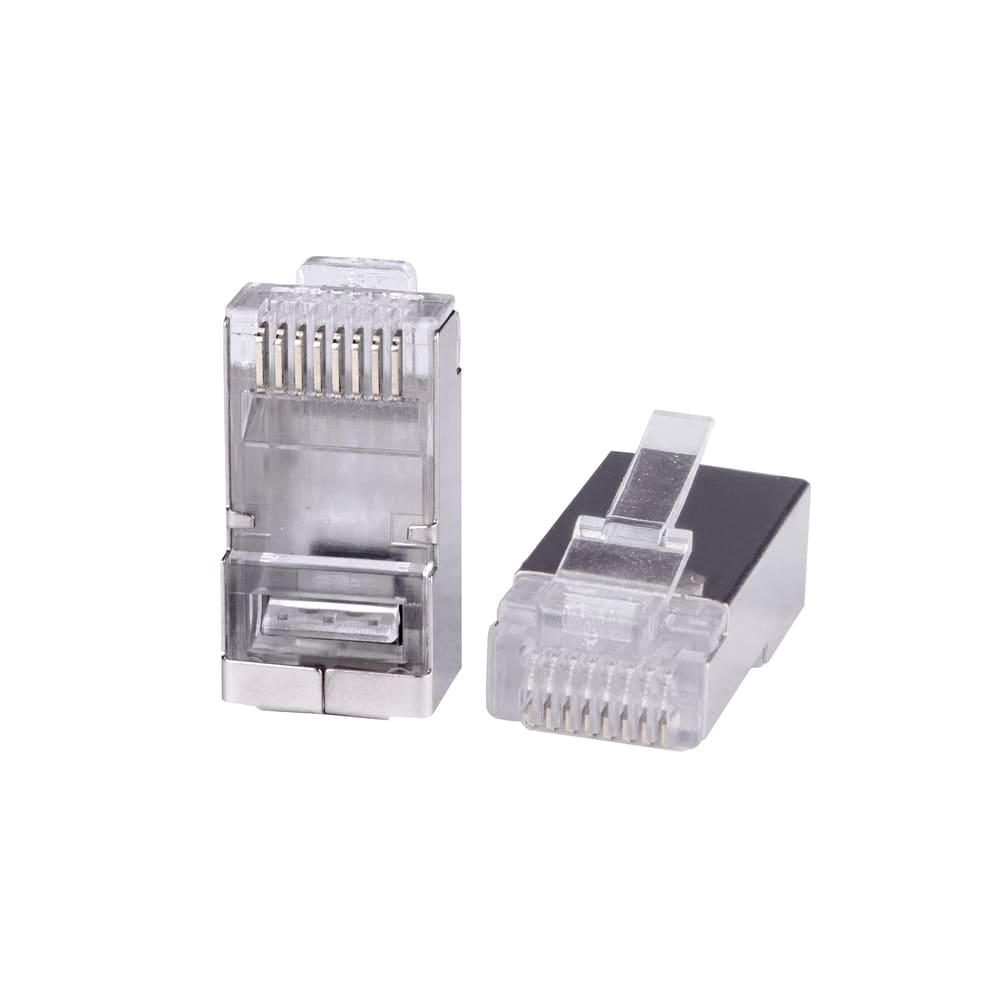 Коннектор RJ45 8P8C Cat.6 Cabeus 8P8C-SH-C6-FC экранированный