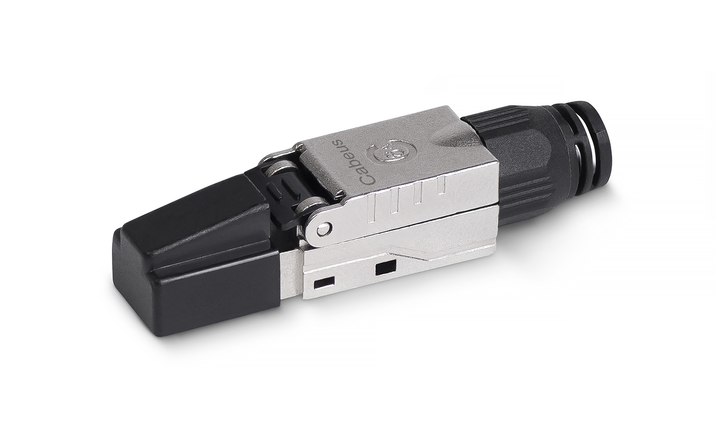 Коннектор RJ45 8P8C Cat.7 Cabeus 8P8C-SH-C7-TWP-F экранированный