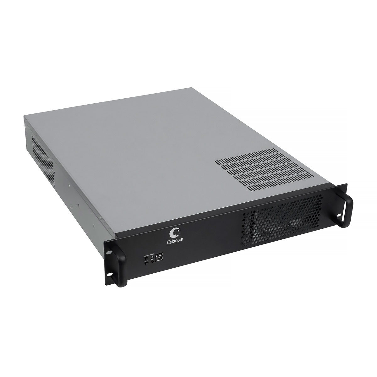 Cabeus CL-N239D Корпус cерверный 19" 2U, RM (ДxШxВ)мм: 550x430x88.8, 2x5.25"+5x3.5"HDD, без блока питания