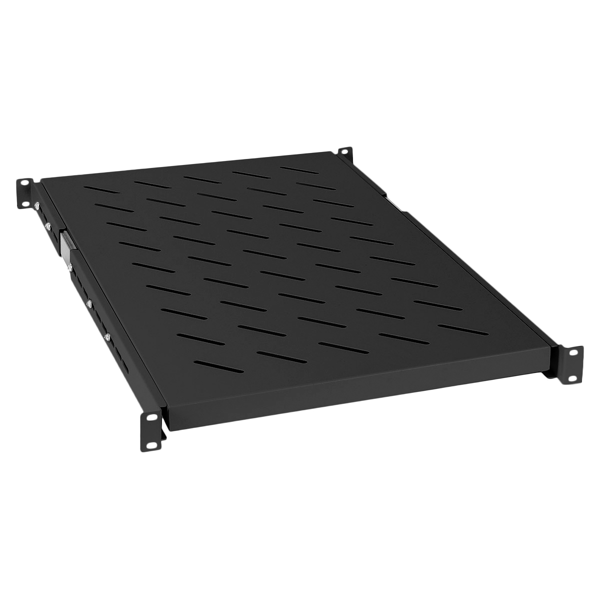 Cabeus JE05-1000-BK Полка 19" выдвижная для шкафов и стоек глубиной 1000 мм, цвет черный (RAL 9004)