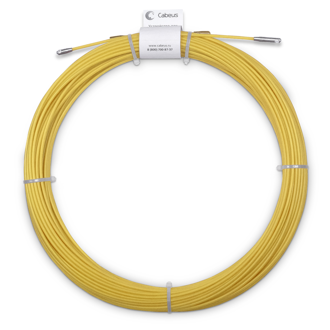 Cabeus Pull-B-4,5-30m Устройство для протяжки кабеля мини УЗК в бухте, 30м (диаметр стеклопрутка 4,5 мм) — фото