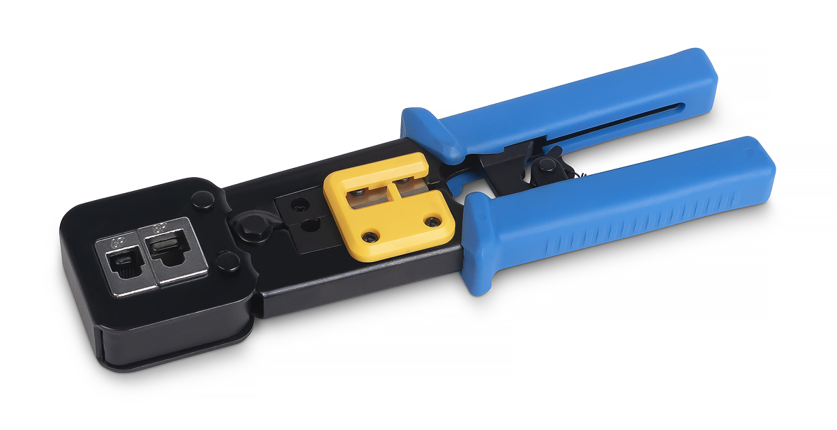 Cabeus HT-376Z Инструмент обжимной для коннекторов быстрой установки RJ-45 (8Р8С), RJ-11/12 (6Р6С, 6Р4С, 6Р2С)