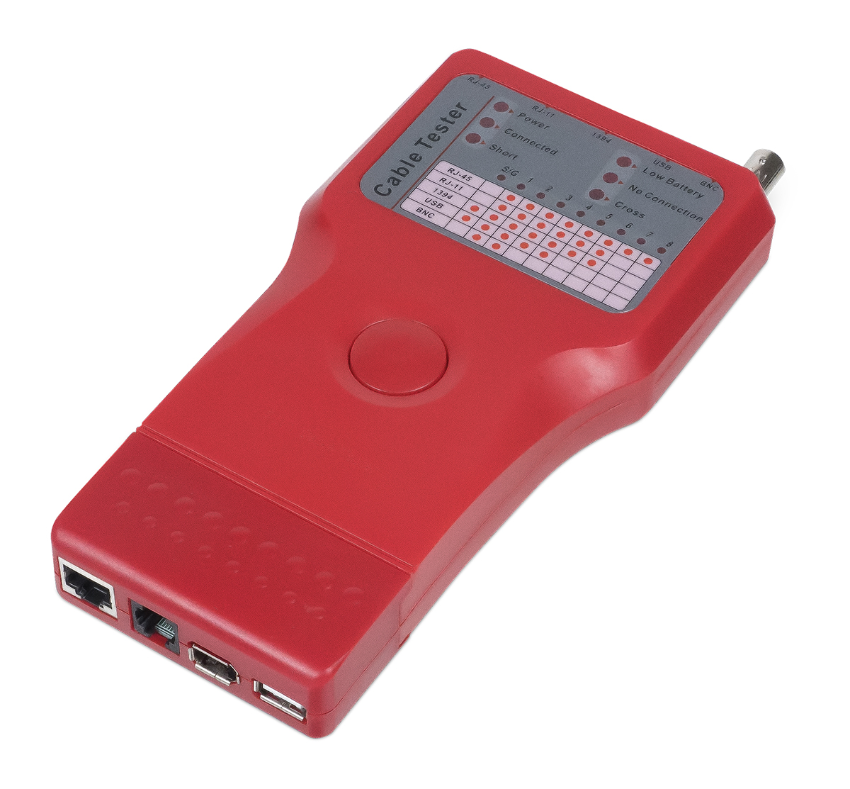 Cabeus CT-SLT-5-1 Тестер для витой пары, коаксиала, телефона, USB, 1394