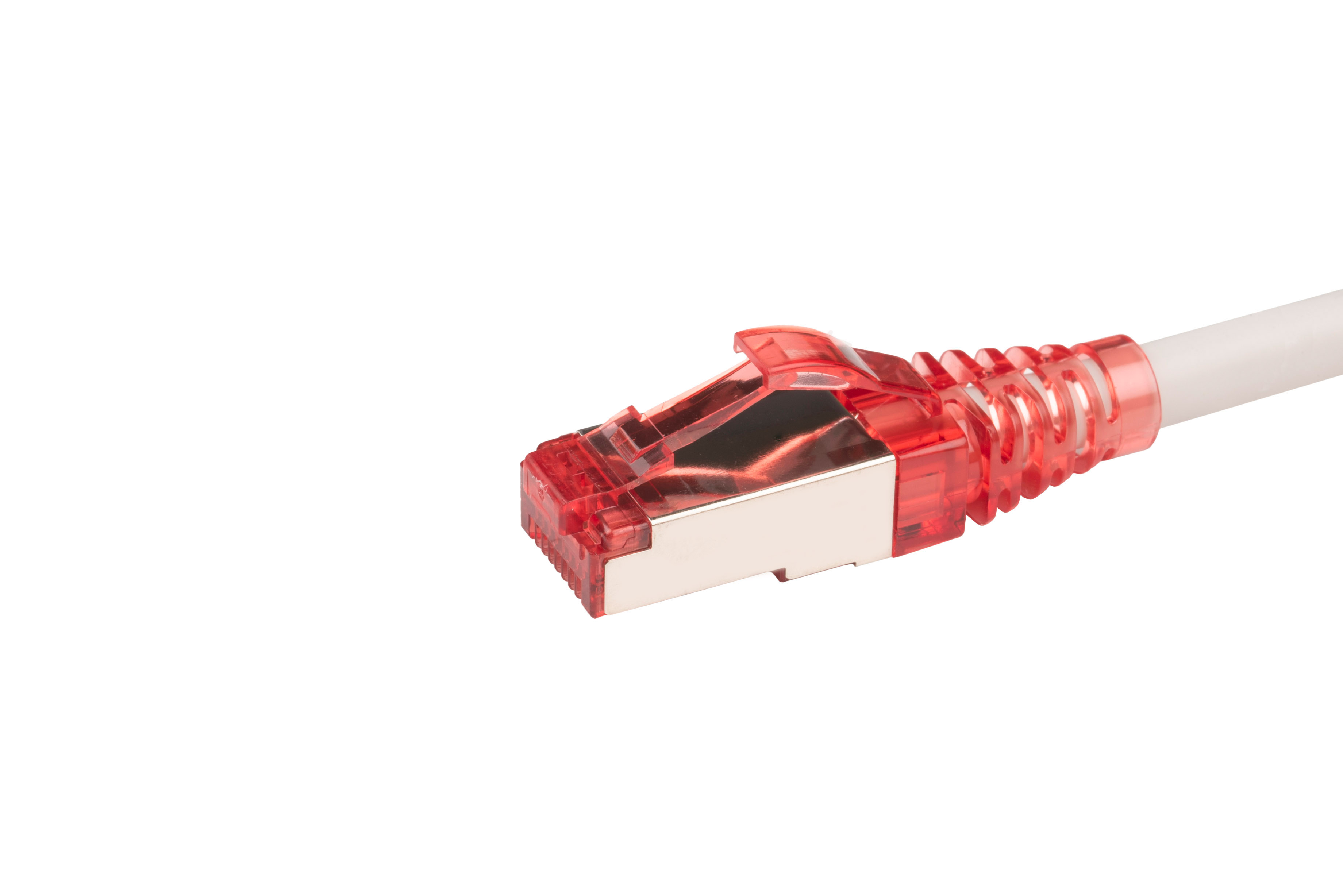 Hyperline PC-LPM-STP-RJ45-RJ45-C5e-1M-LSZH-GY Патч-корд RJ-45/RJ-45, экранированный F/UTP, категория 5e (100% Fluke Component Tested), 26AWG, LSZH, 1 м, серый — фото