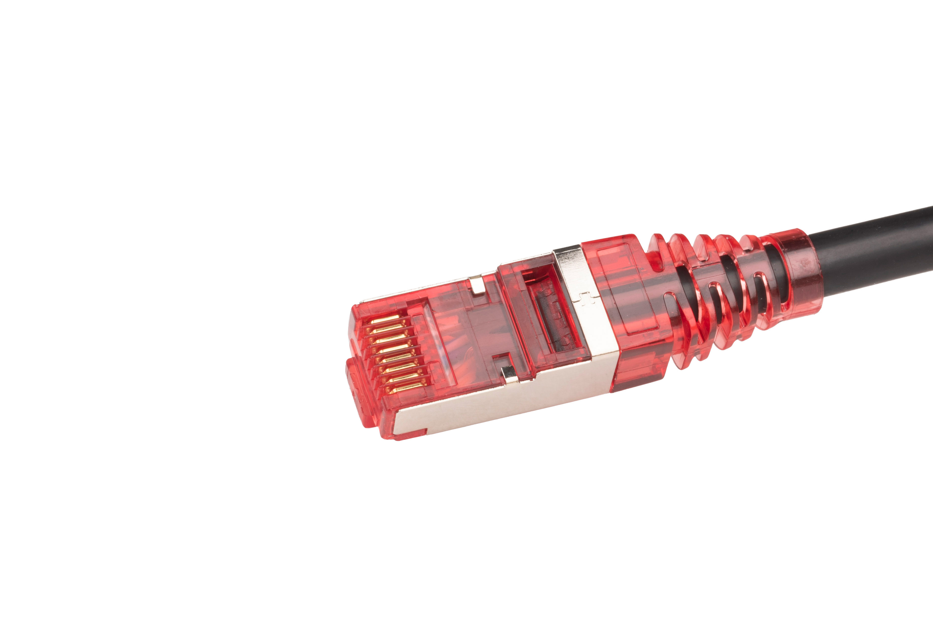 Hyperline PC-LPM-STP-RJ45-RJ45-C5e-3M-LSZH-BK Патч-корд RJ-45/RJ-45, экранированный F/UTP, категория 5e (100% Fluke Component Tested), 26AWG, LSZH, 3 м, черный — фото