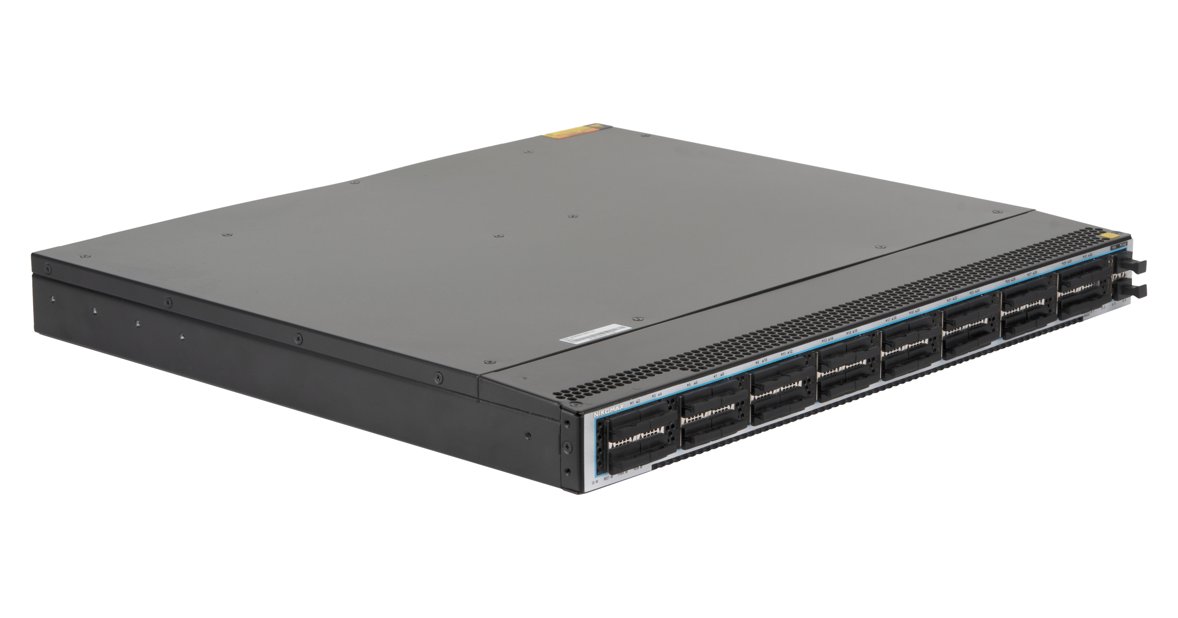 Управляемый коммутатор TOR L3 NIKOMAX, 32*40/100 Гбит/с QSFP28, 2*10 Гбит/с SFP+, 1*RJ45(консоль), 1*RJ45(управление), 1*USB, 2*Блока питания hot-swap AC 220В — фото