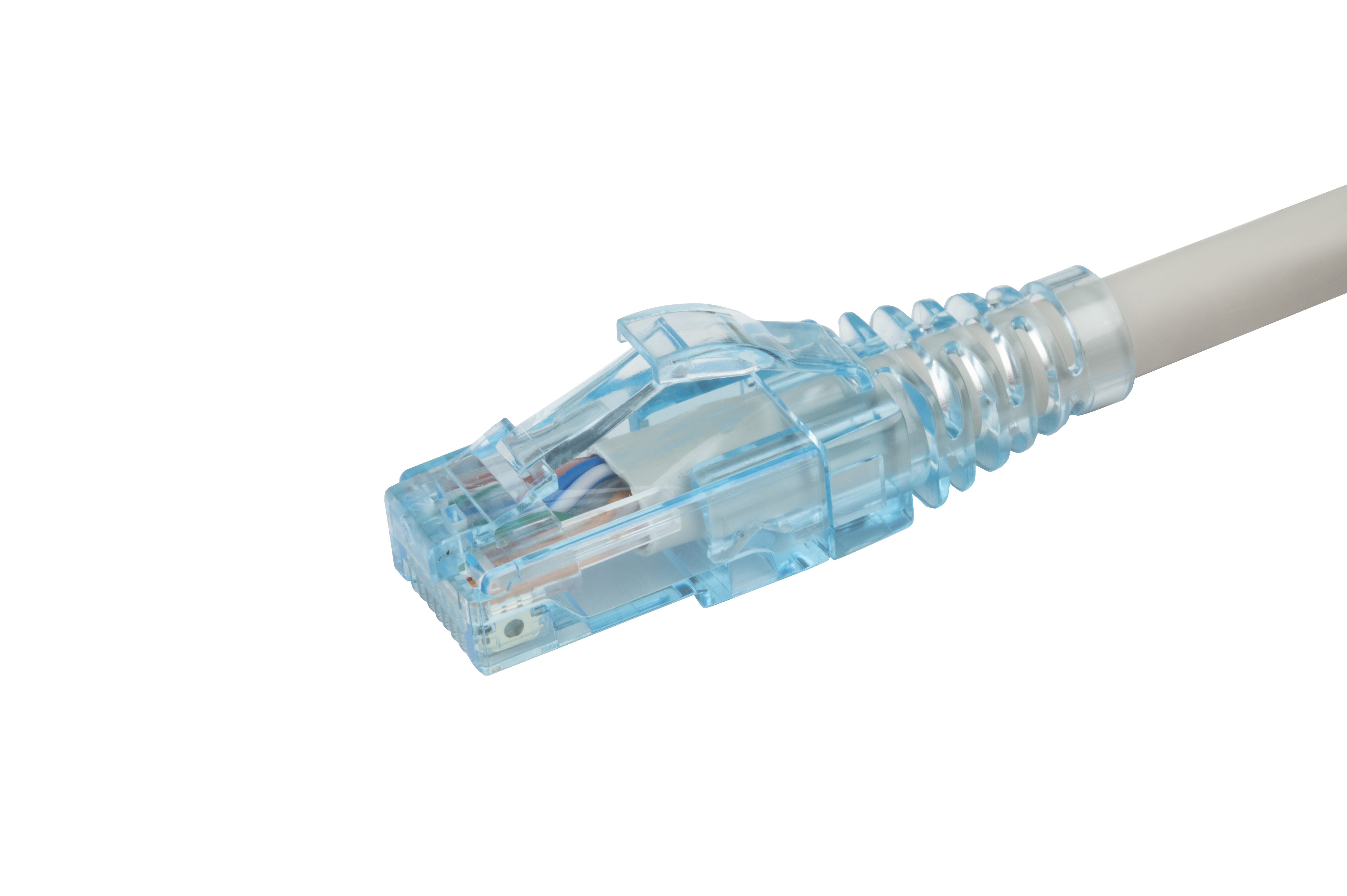 Hyperline PC-LPM-UTP-RJ45-RJ45-C6-3M-LSZH-GY Патч-корд RJ-45/RJ-45, неэкранированный U/UTP, категория 6 (100% Fluke Component Tested), 24AWG, LSZH, 3 м, серый — фото