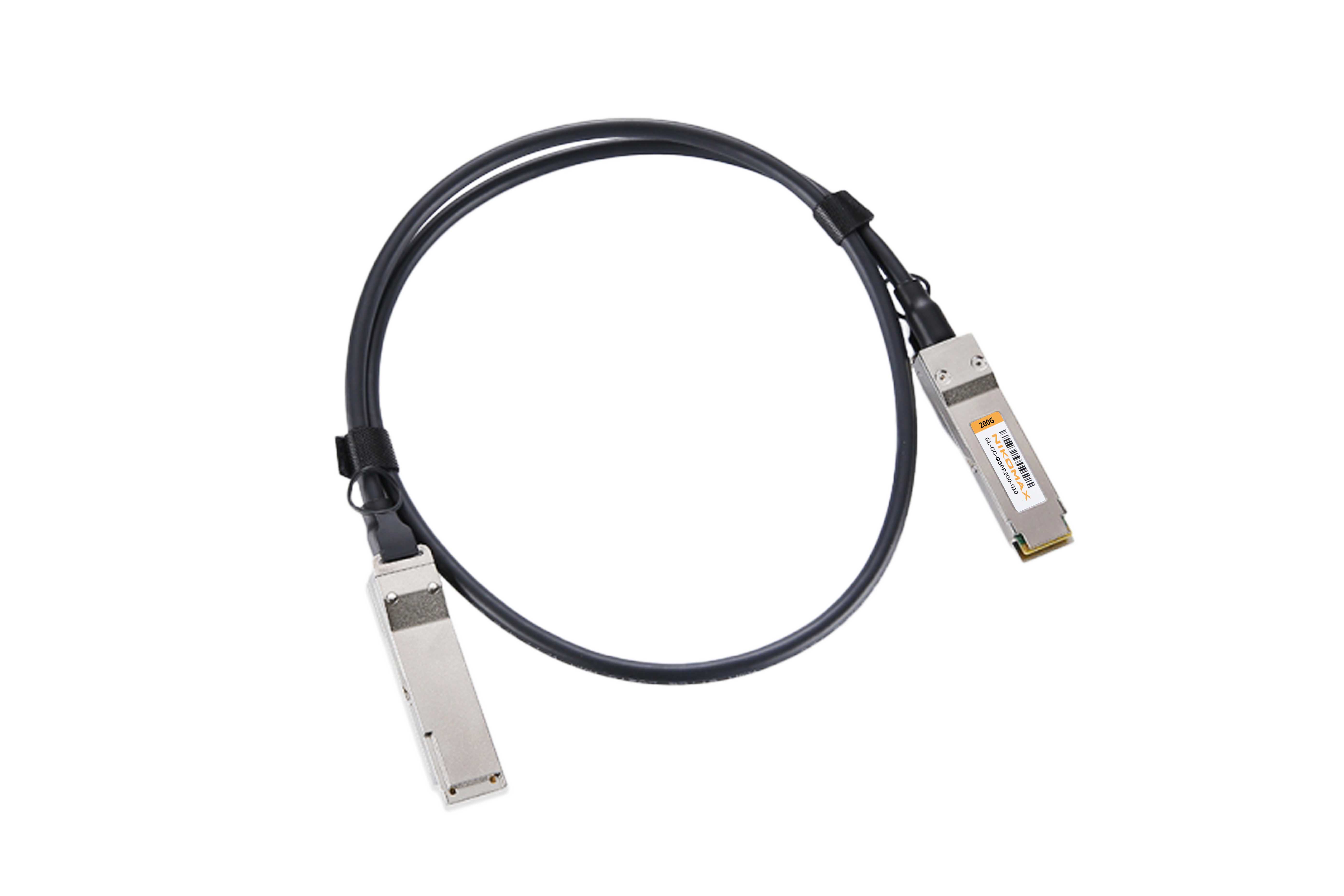 DAC кабель NIKOMAX QSFP56, 200 Гбит/с, 1 м