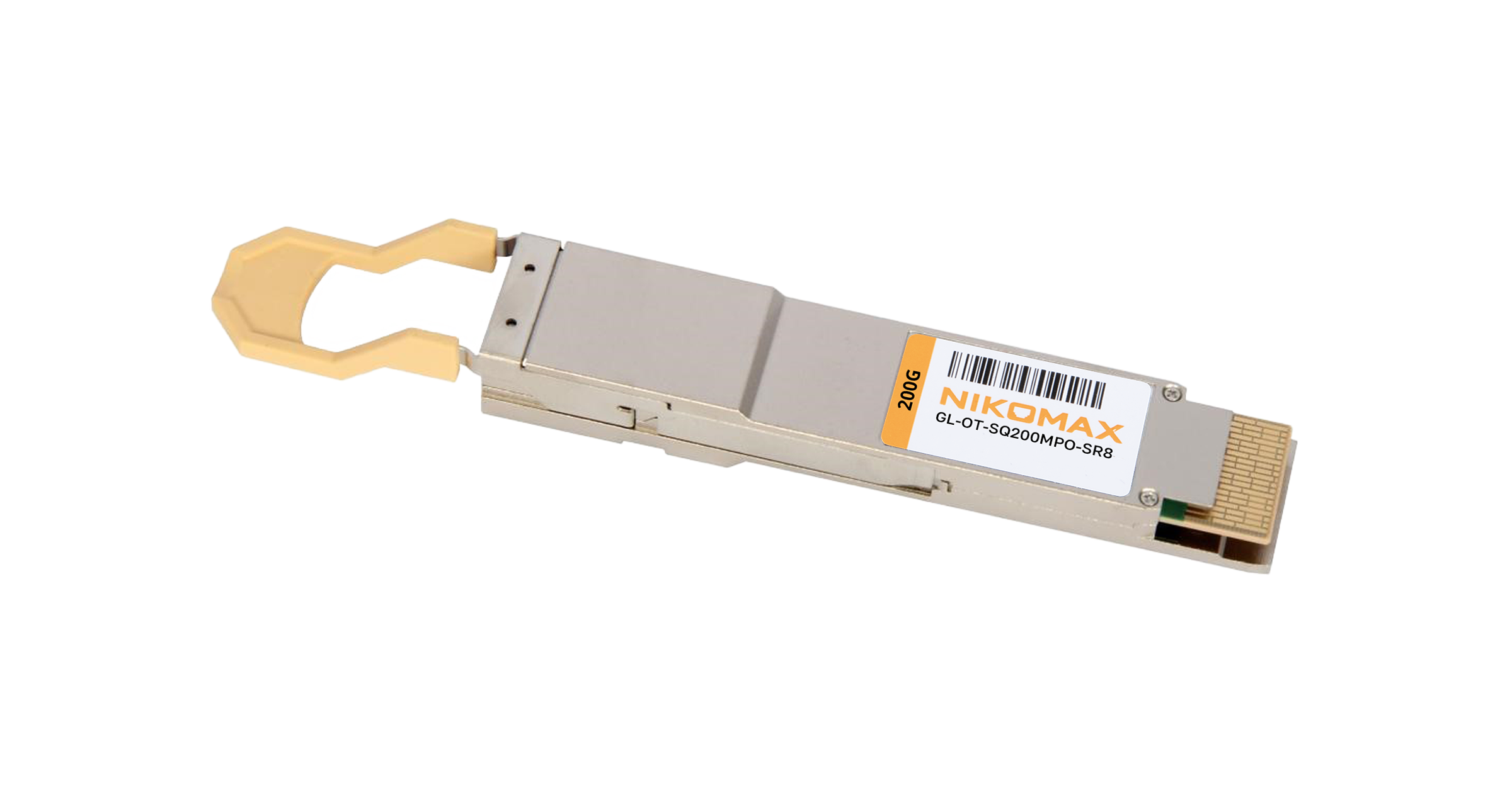 Модуль NIKOMAX QSFP28-DD SR8, 200 Гбит/c, MM, MPO-16, Tx/Rx: 850 нм, DDM, до 100 м