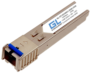 Модуль NIKOMAX SFP, 100/155 Мбит/с, WDM, 1 ОВ, SM, 1xSC, Tx:1550/Rx:1310 нм, DDM, 14 дБ (до 20 км) — фото