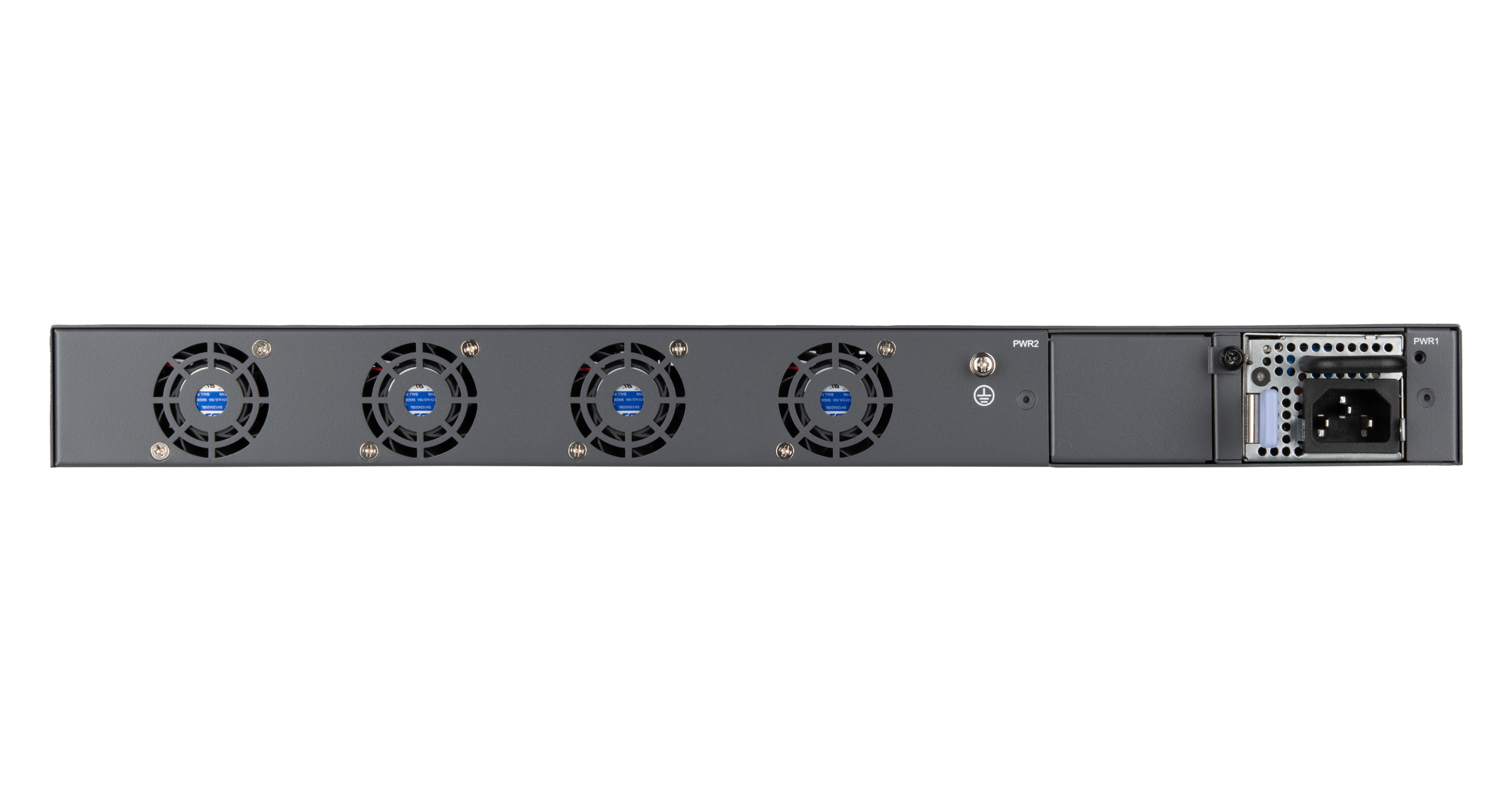 Управляемый коммутатор L3 NIKOMAX, Stack, 48*1/2.5 Гбит/с BaseT, 4*1/10Гбит/с SFP+, 2*40Гбит/с QSFP+, 2*блока питания — фото