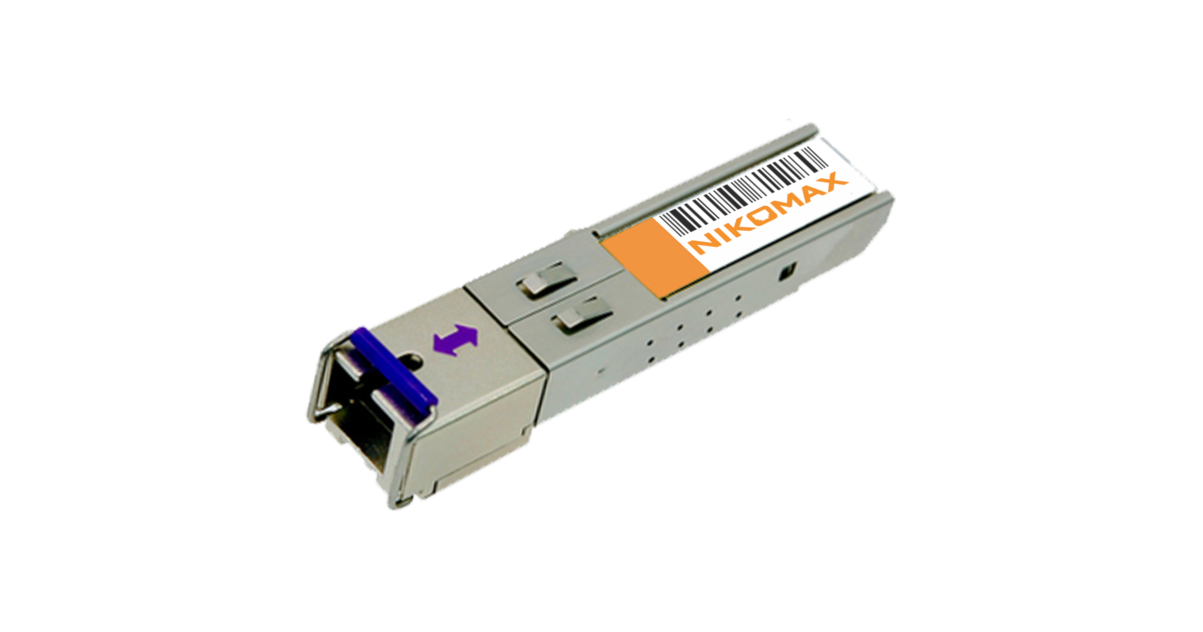 Модуль NIKOMAX SFP, 2.5 Гбит/с, WDM, 1 ОВ, SM, 1xSC, Tx:1550/Rx:1310 нм, DDM, 13 дБ (до 20 км) — фото