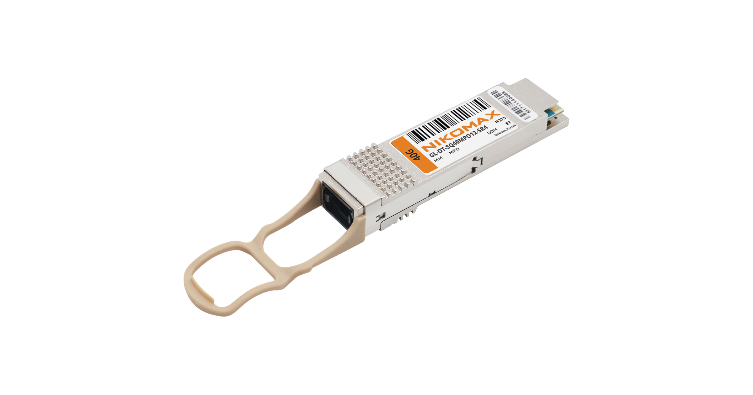 Модуль NIKOMAX QSFP+ SR4, 40 Гбит/c, MM, MPO, 850 нм, DDM, до 300 м (OM3), 400 м (OM4) — фото