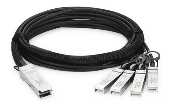 DAC кабель-breakout NIKOMAX QSFP28 в 4*SFP28, 100 Гбит/с в 4*25 Гбит/с, 3 м