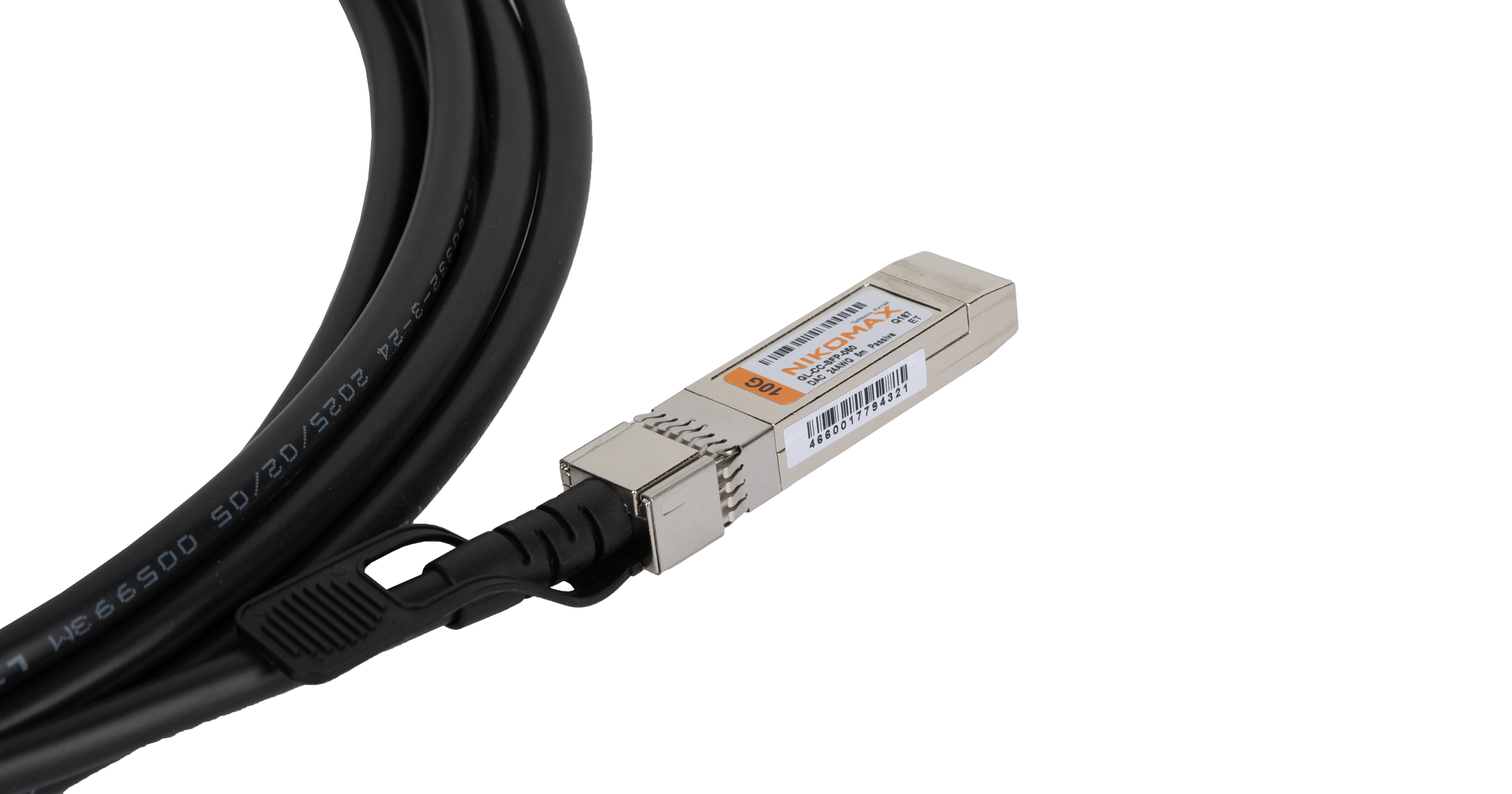DAC кабель NIKOMAX SFP+, 10 Гбит/с, 5 м, Passive — фото