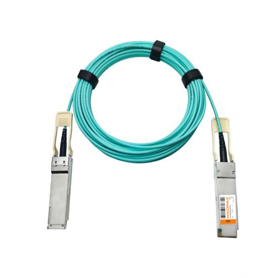 AOC кабель NIKOMAX QSFP+, 40 Гбит/с, 850 нм, 7 м