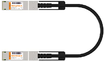 DAC кабель NIKOMAX QSFP+, 40 Гбит/с, 2 м