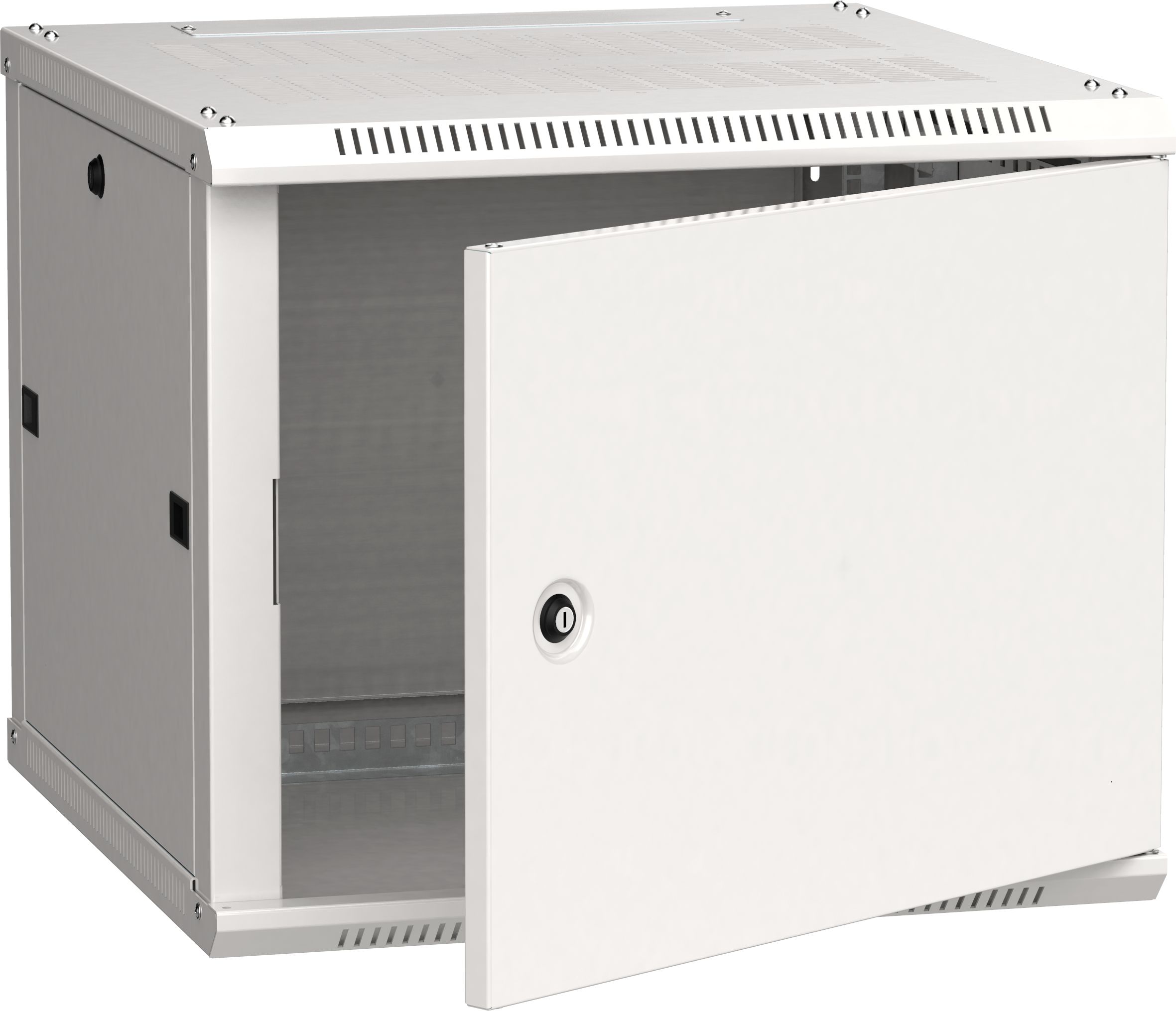 ITK Шкаф LINEA W 9U 600х600мм дверь металл серый RAL7035