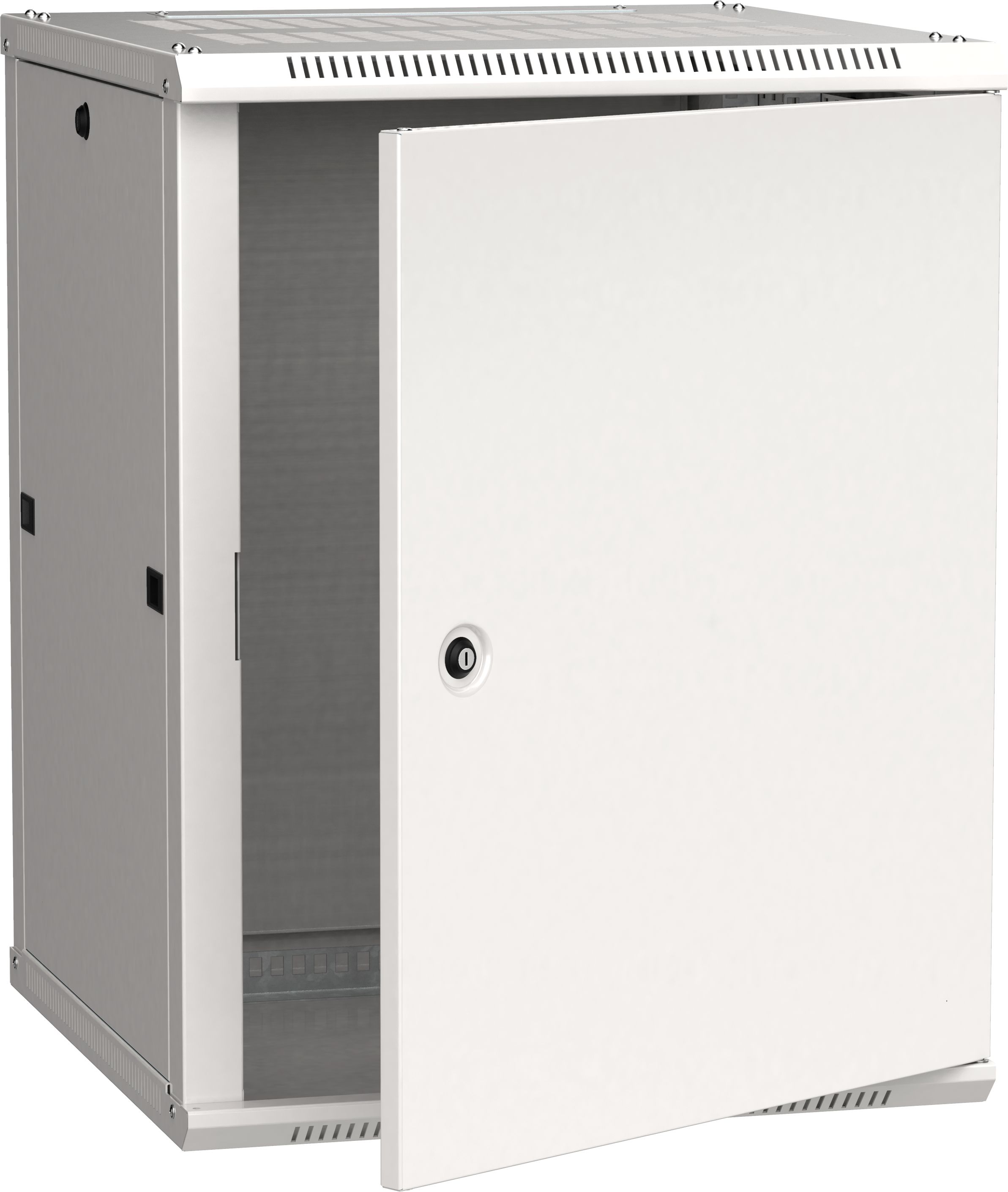 ITK Шкаф LINEA W 12U 600х600мм дверь металл серый RAL7035