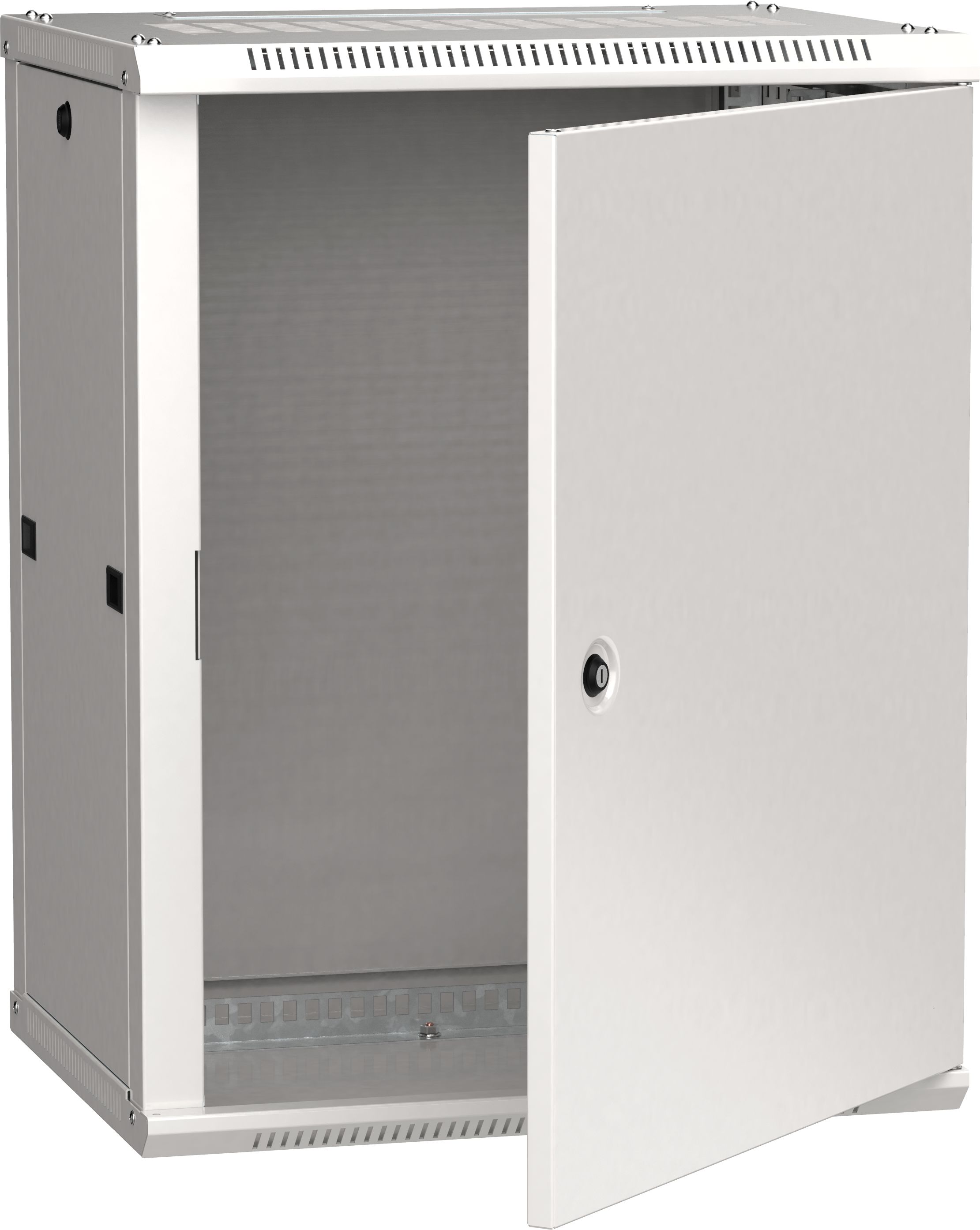 ITK Шкаф LINEA W 12U 600х450мм дверь металл серый RAL7035