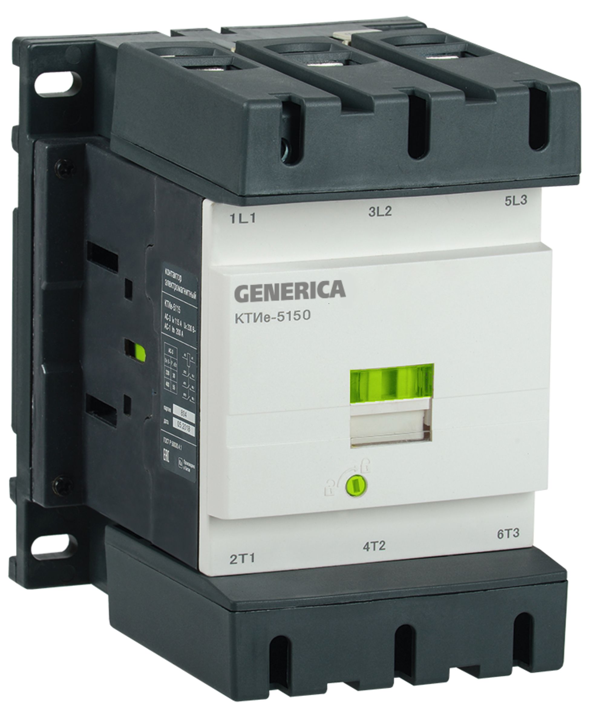 Контактор КТИе-5150 150А 230В/АС3 GENERICA