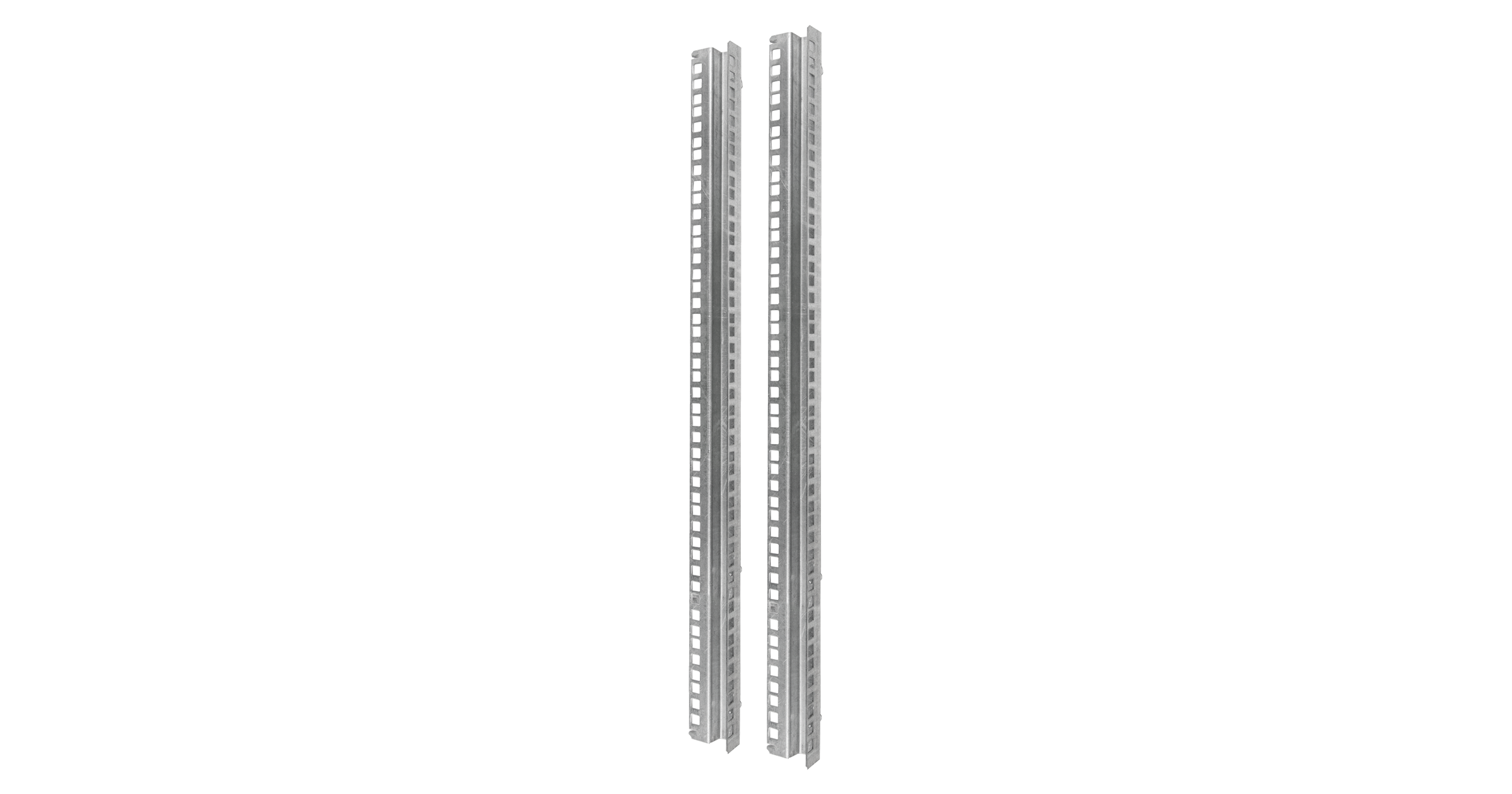 Дополнительные направляющие NIKOMAX Essential Line 15U с крепежом для шкафа TWI-R, упаковка 2шт. — фото