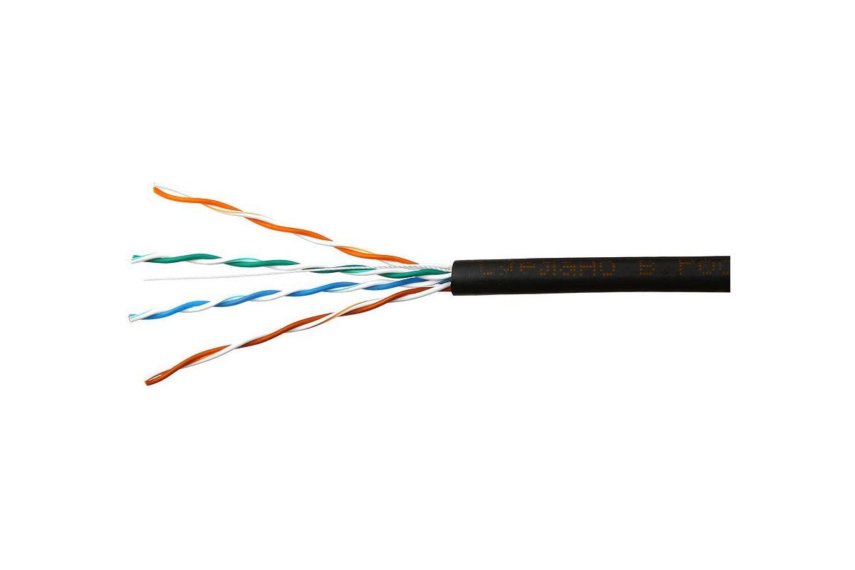 Кабель UTP  4PR  24AWG  4х2х0,51 CAT5e  305м Cu Outdoor (PE) Skynet Premium