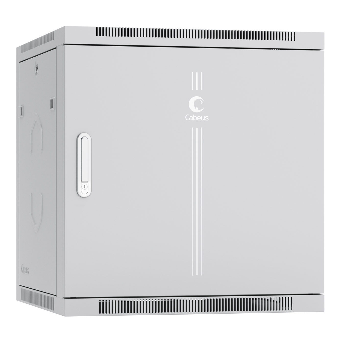 Cabeus SH-05F-12U60/35m Шкаф телекоммуникационный настенный 19" 12U 600x350x635mm (ШхГхВ) дверь металл — фото