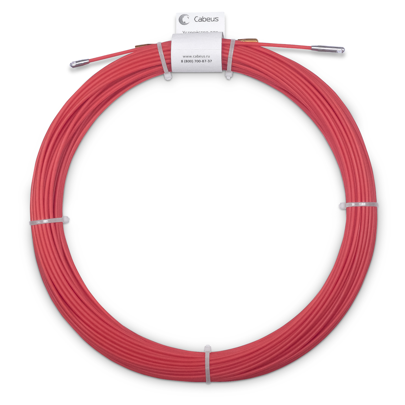 Cabeus Pull-B-3,5-60m Устройство для протяжки кабеля мини УЗК в бухте, 60м (диаметр стеклопрутка 3,5 мм) — фото