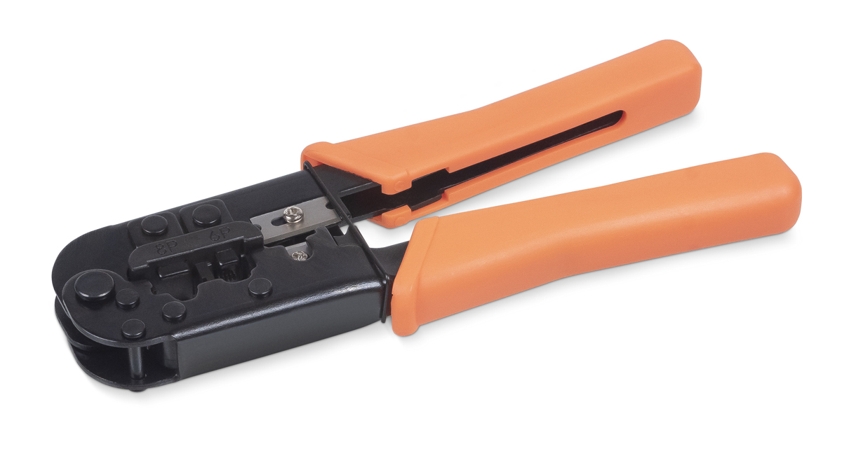 Cabeus HT-568 (HT-N568) Инструмент обжимной для RJ-45 (8р8с), RJ-11/12 (6р6с, 6р4с, 6р2с) — фото