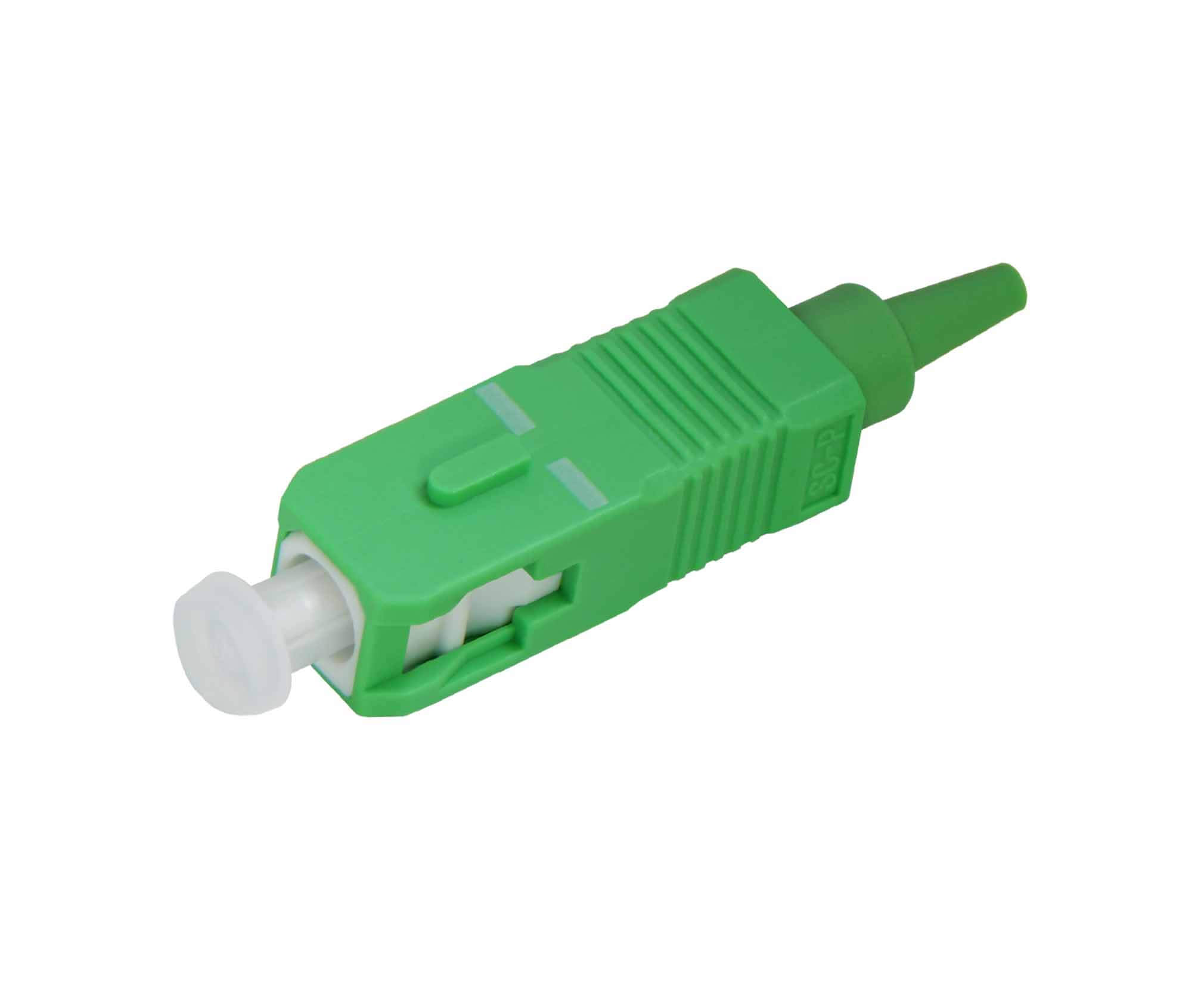 Cabeus FC-SC-SM-APC-0,9mm Коннектор оптический SC simplex SM (APC) 0,9мм