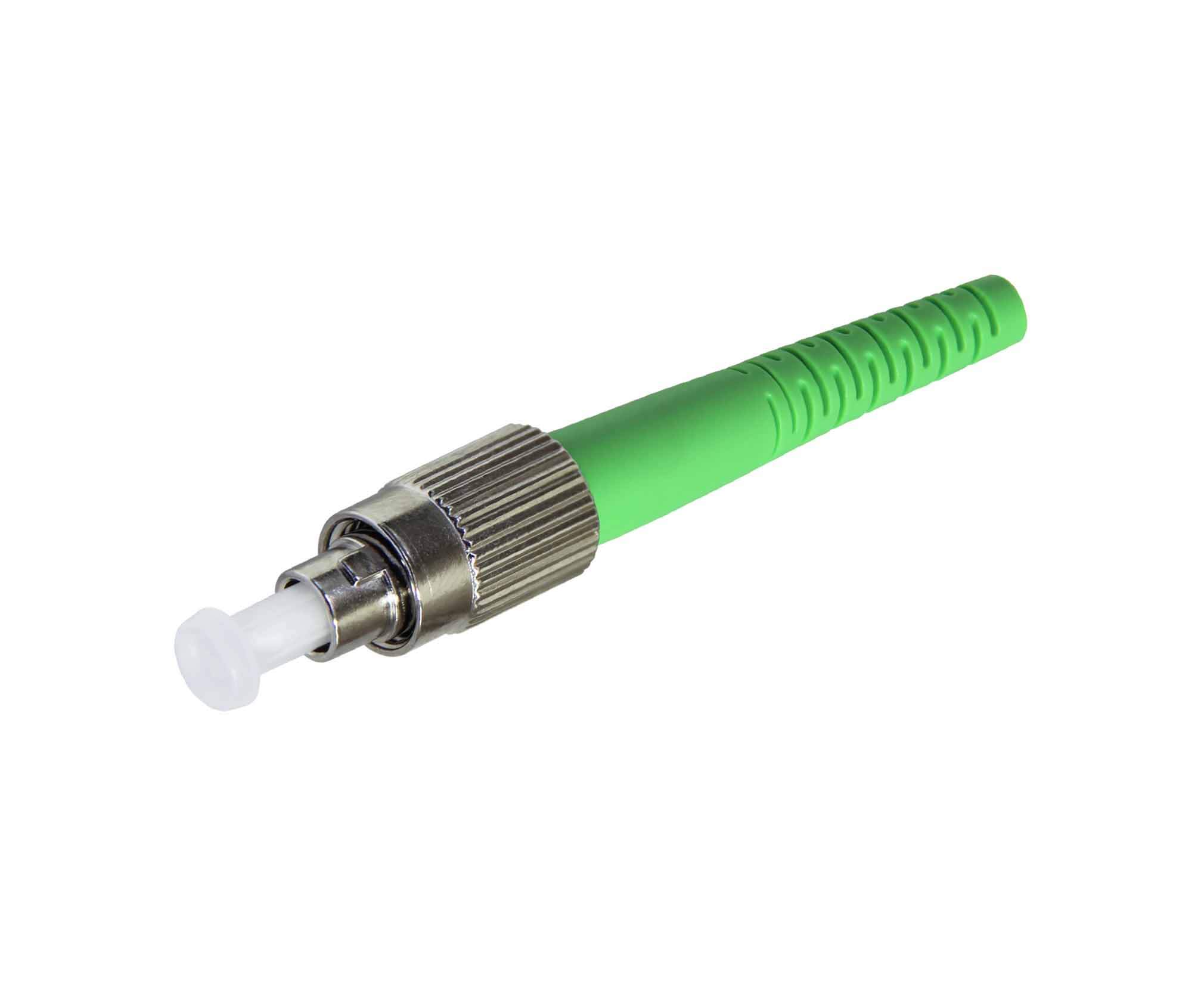 Cabeus FC-FC-SM-APC-3mm Коннектор оптический FC simplex SM (APC) 3 мм
