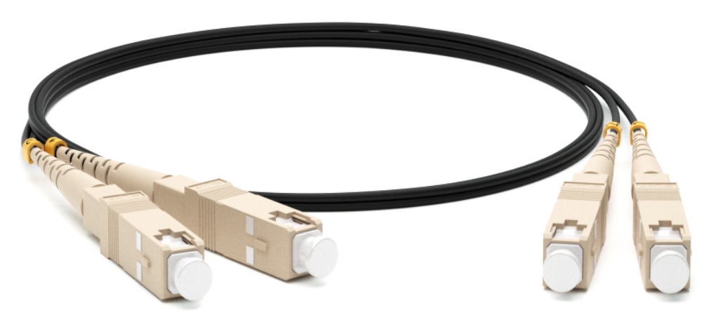 Hyperline FC-D2-50-SC/UR-SC/UR-H-3M-LSZH-BK Патч-корд волоконно-оптический (шнур) MM 50/125 (OM2), SC-SC, UPC, duplex, 2.0 мм, LSZH, 3 м, черный (замена FC-D2-50-SC/PR-SC/PR-H-3M-LSZH-BK)