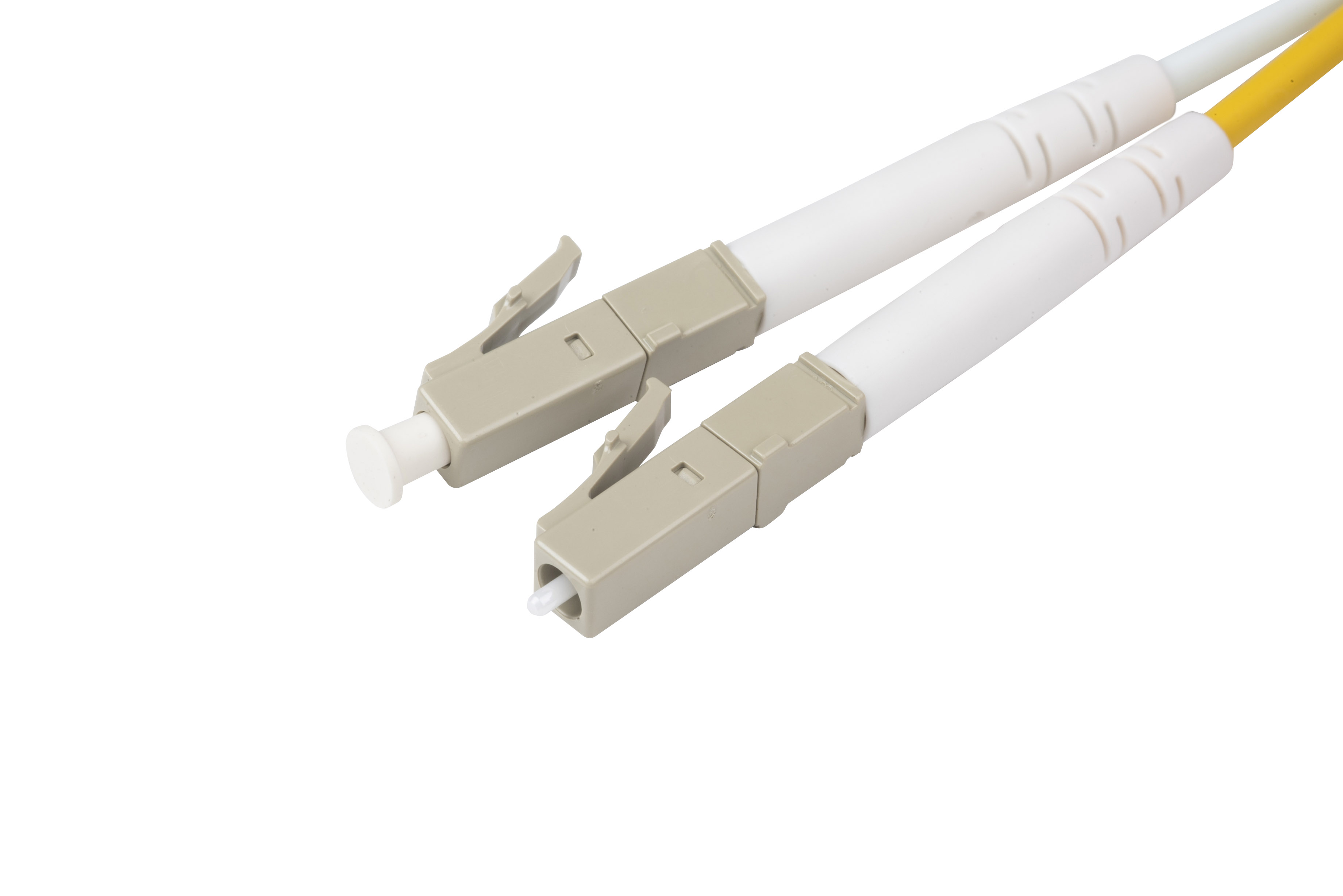 Hyperline FC-D2-503-LC/UR-LC/UR-H-1M-LSZH-AQ Патч-корд волоконно-оптический (шнур) MM 50/125 (OM3), LC-LC, UPC, duplex, 2.0 мм, до 100G, LSZH, 1 м (замена FC-D2-503-LC/PR-LC/PR-H-1M-LSZH-AQ) — фото