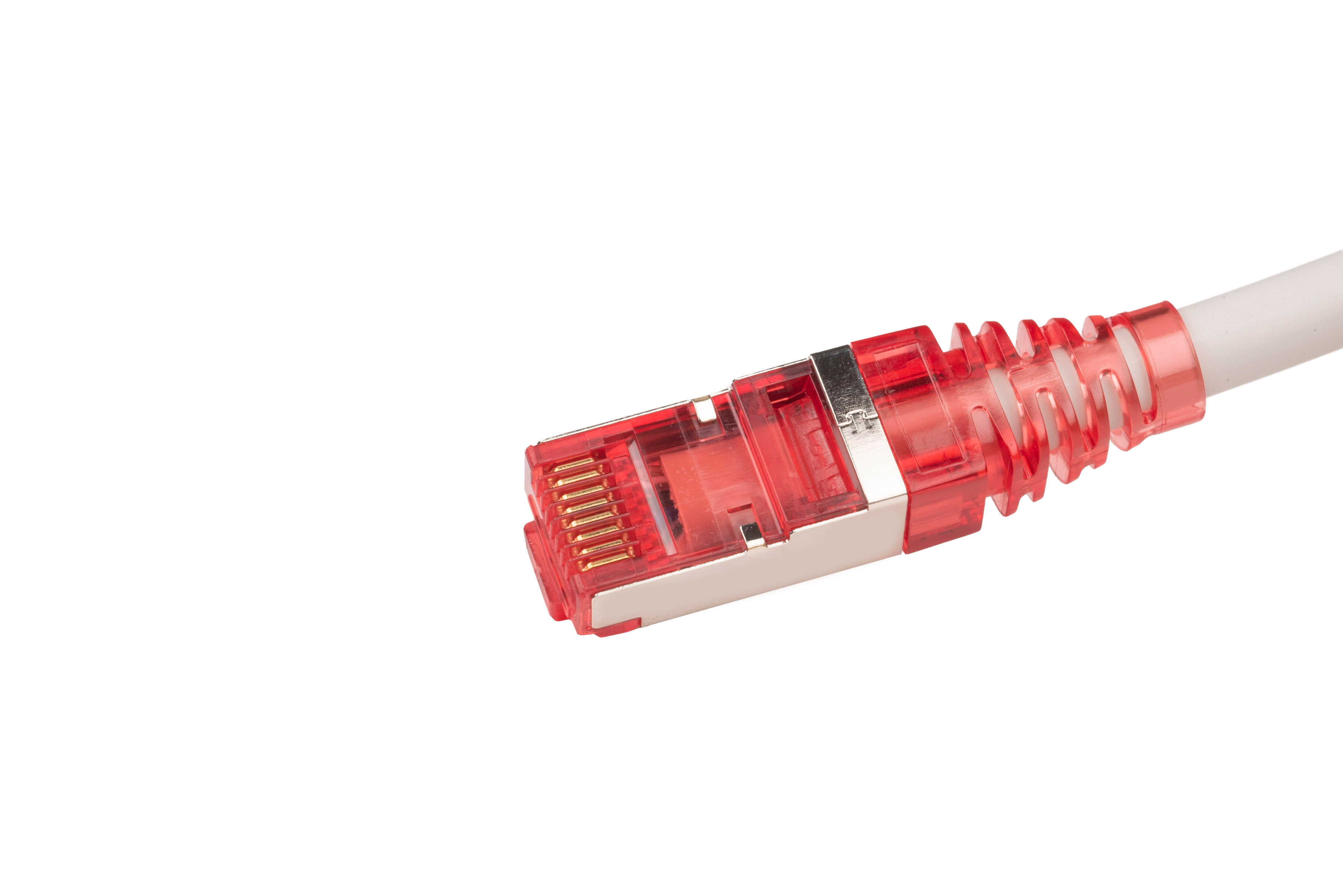 Hyperline PC-LPM-STP-RJ45-RJ45-C5e-3M-LSZH-GY Патч-корд RJ-45/RJ-45, экранированный F/UTP, категория 5e (100% Fluke Component Tested), 26AWG, LSZH, 3 м, серый — фото